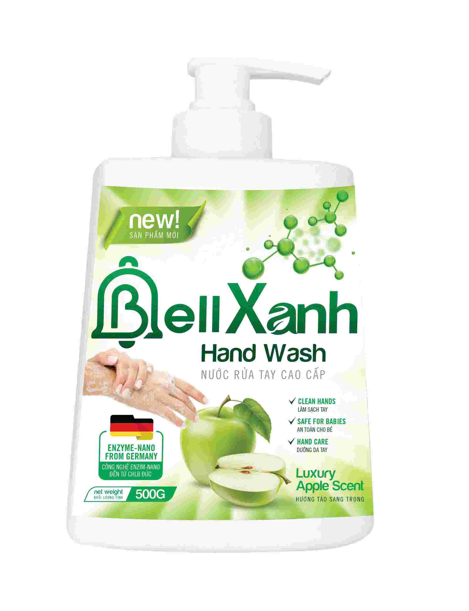 Nước Rửa Tay Bell Xanh 500ml